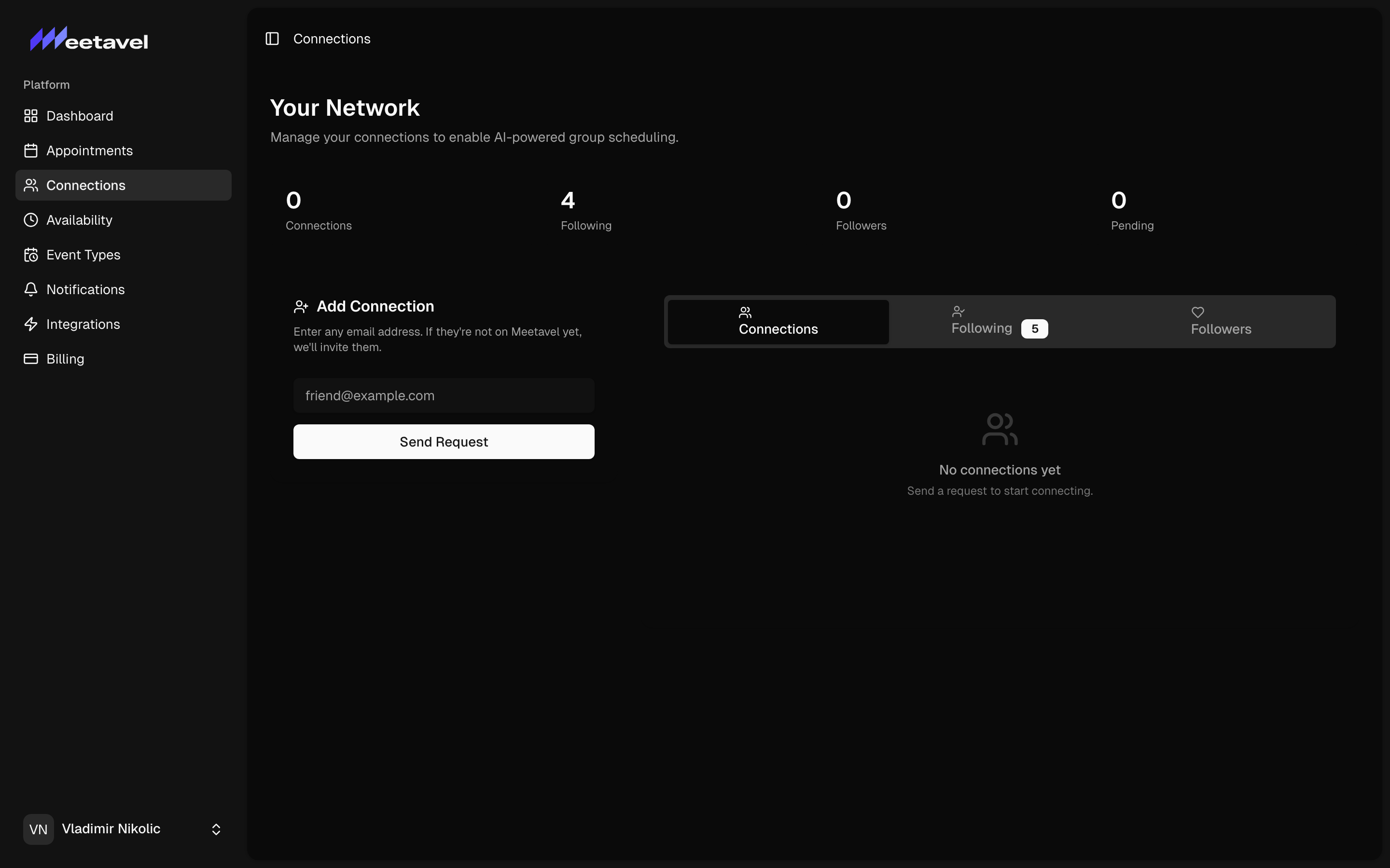 Invite anyone. Even people without accounts.