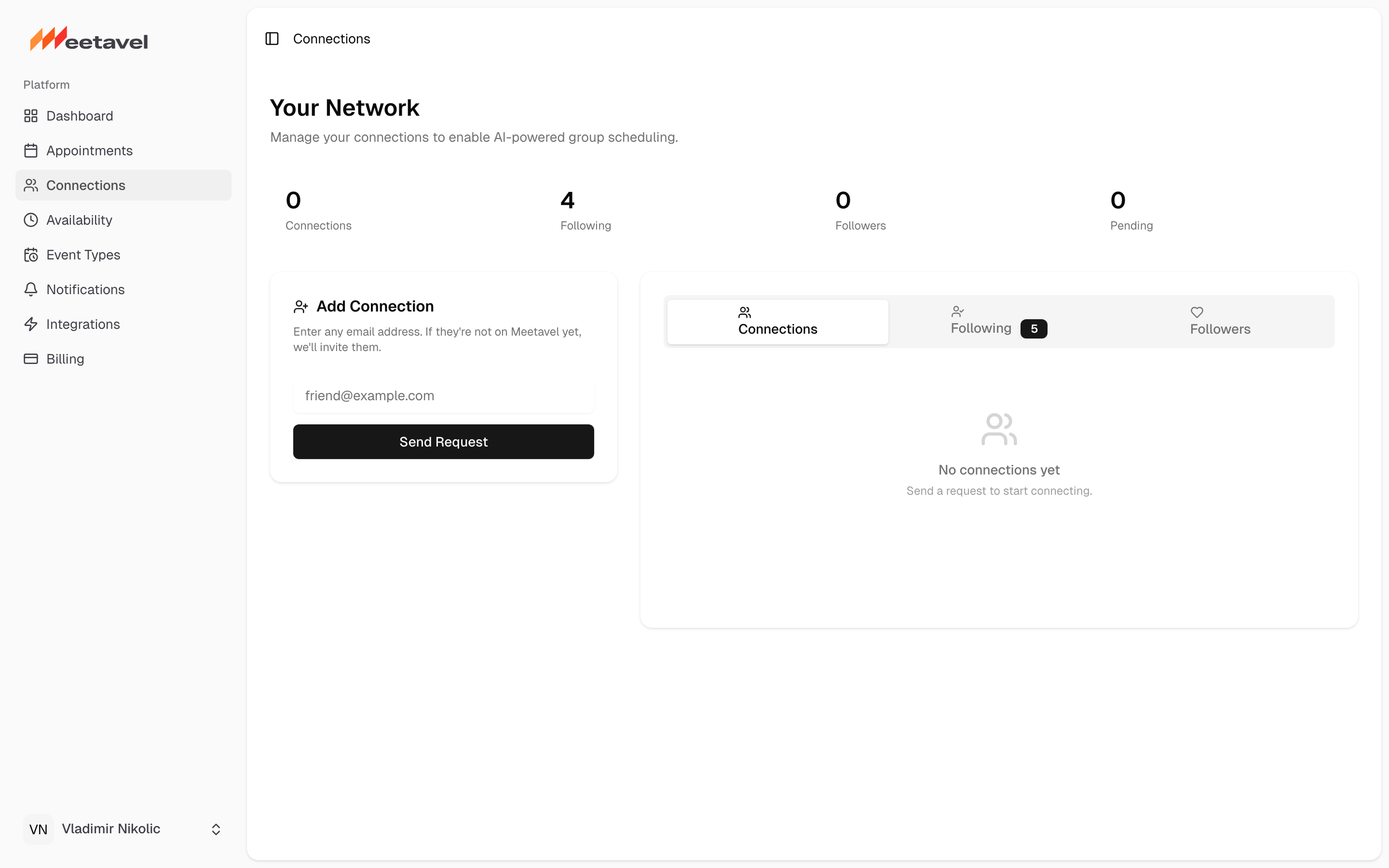 Invite anyone. Even people without accounts.